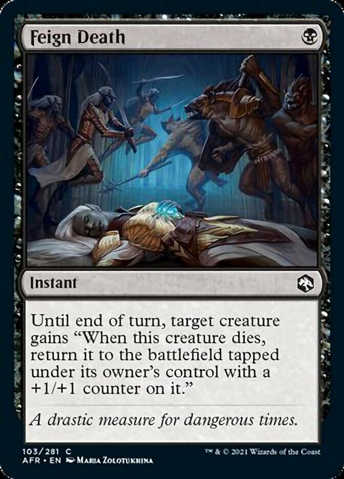 Feign Death - Adventures in the Forgotten Realms (AFR)