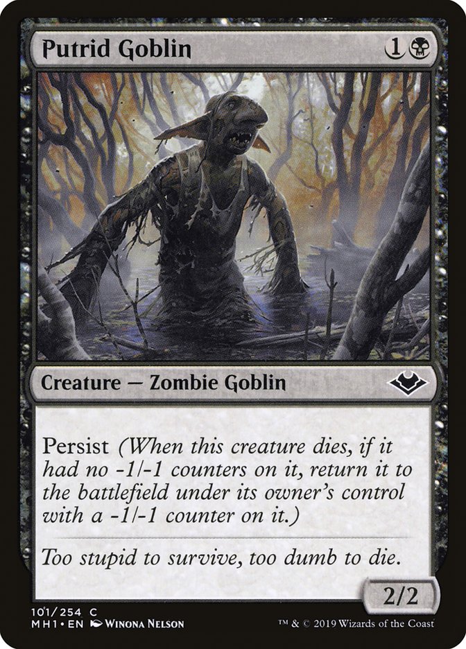 Putrid Goblin - Modern Horizons (MH1)