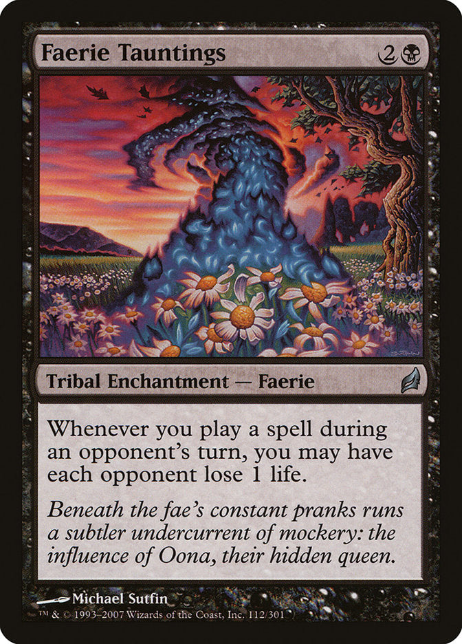 Faerie Tauntings - Lorwyn (LRW)