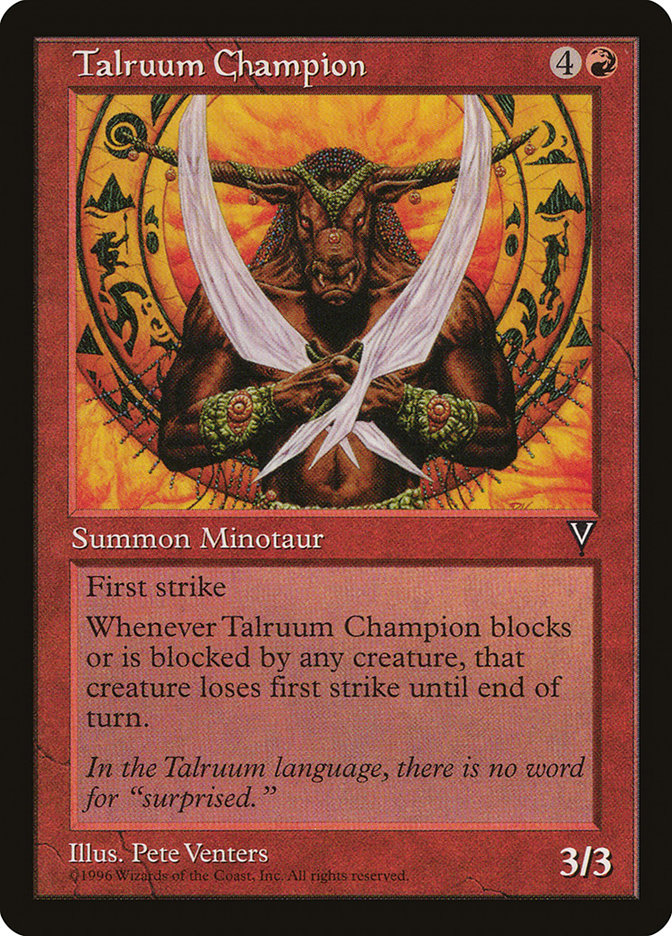 Talruum Champion - Visions (VIS)