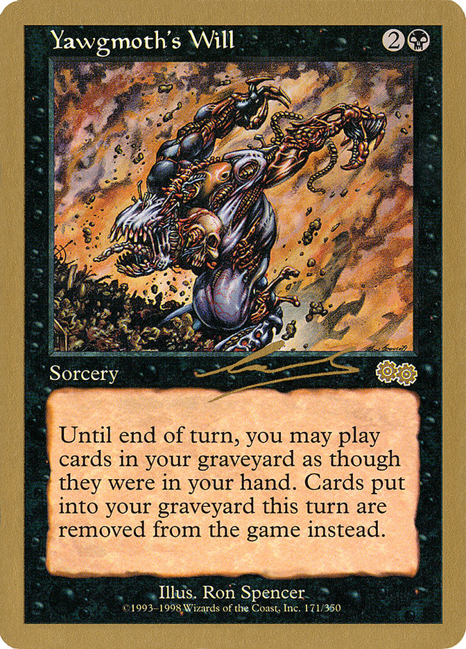 Yawgmoth's Will - World Championship Decks 2000 (WC00)