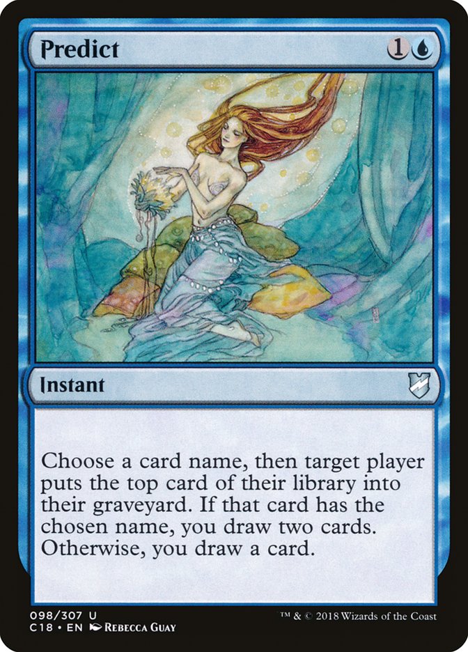 Predict - Commander 2018 (C18)