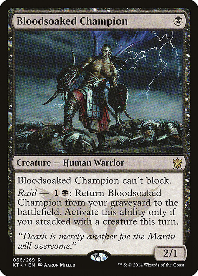 Bloodsoaked Champion - Khans of Tarkir (KTK)