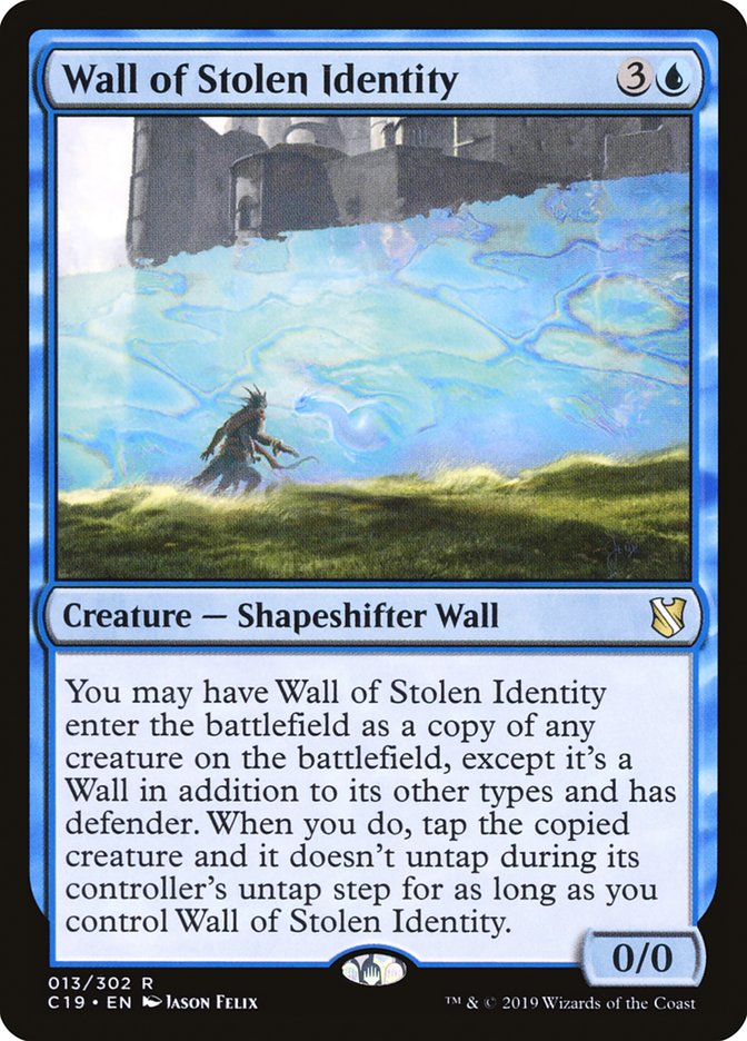 Wall of Stolen Identity - Commander 2019 (C19)
