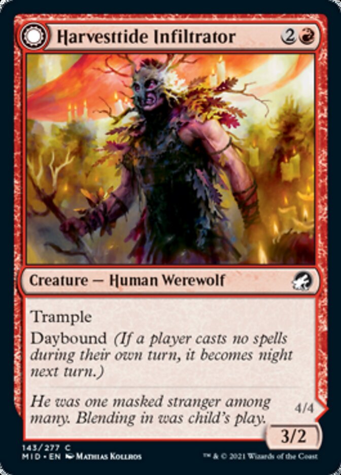 Harvesttide Infiltrator // Harvesttide Assailant - Innistrad: Midnight Hunt (MID)