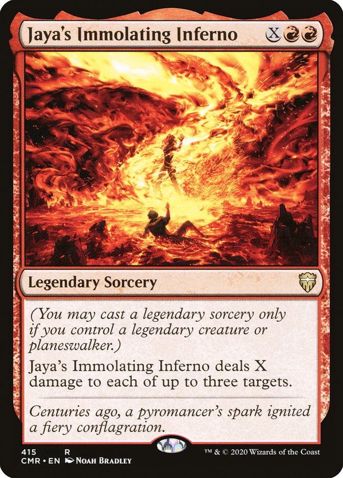 Jaya's Immolating Inferno - Commander Legends (CMR)