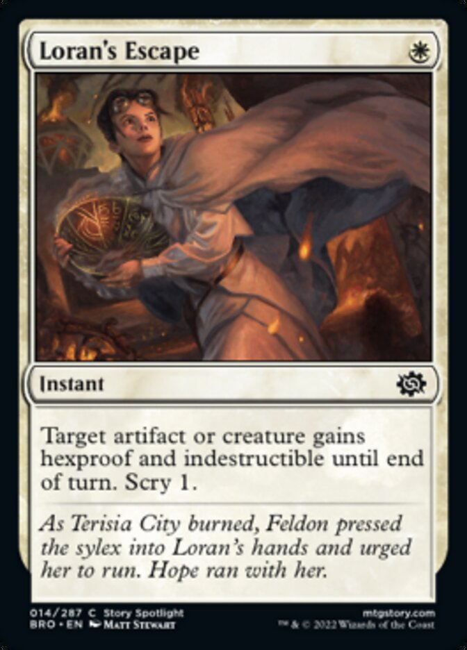 Loran's Escape - The Brothers' War (BRO)