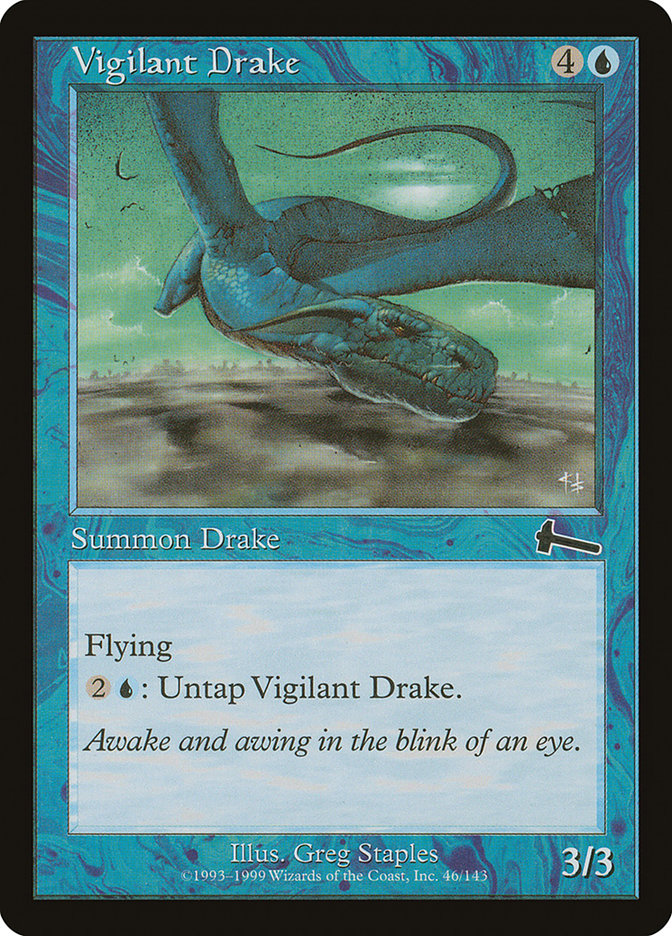 Vigilant Drake - Urza's Legacy (ULG)