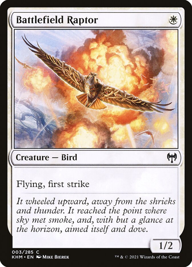 Battlefield Raptor - Kaldheim (KHM)