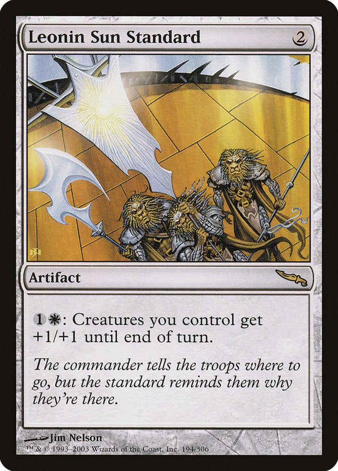 Leonin Sun Standard - Mirrodin (MRD)