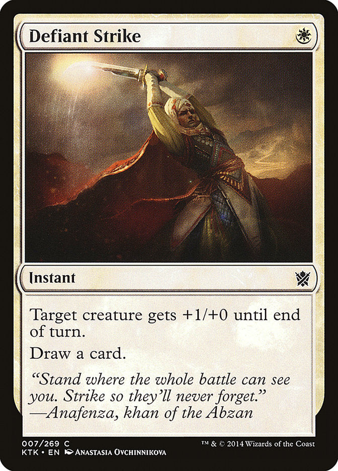 Defiant Strike - Khans of Tarkir (KTK)
