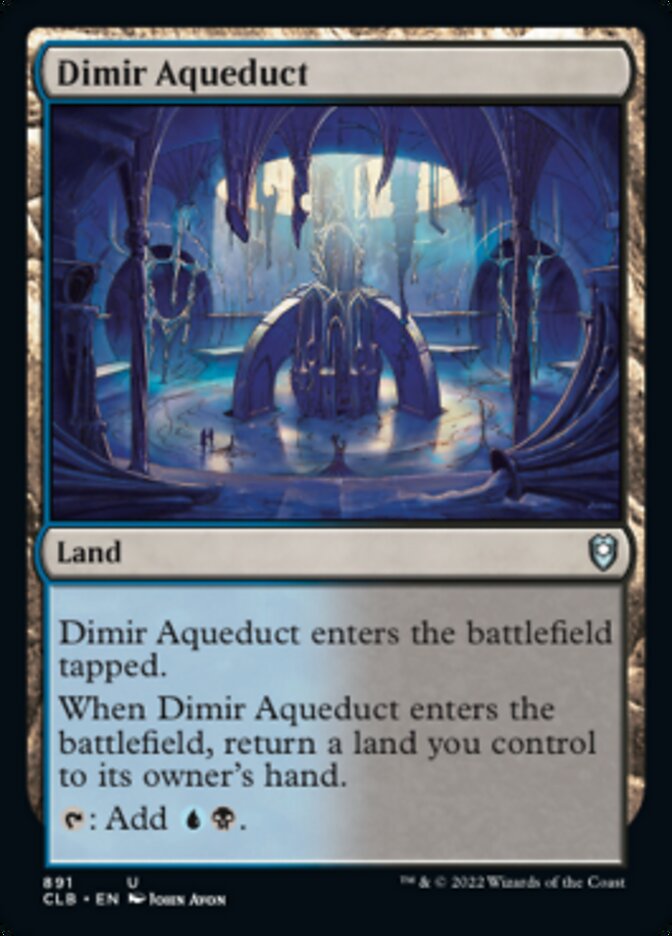 Dimir Aqueduct - Commander Legends: Battle for Baldur's Gate (CLB)