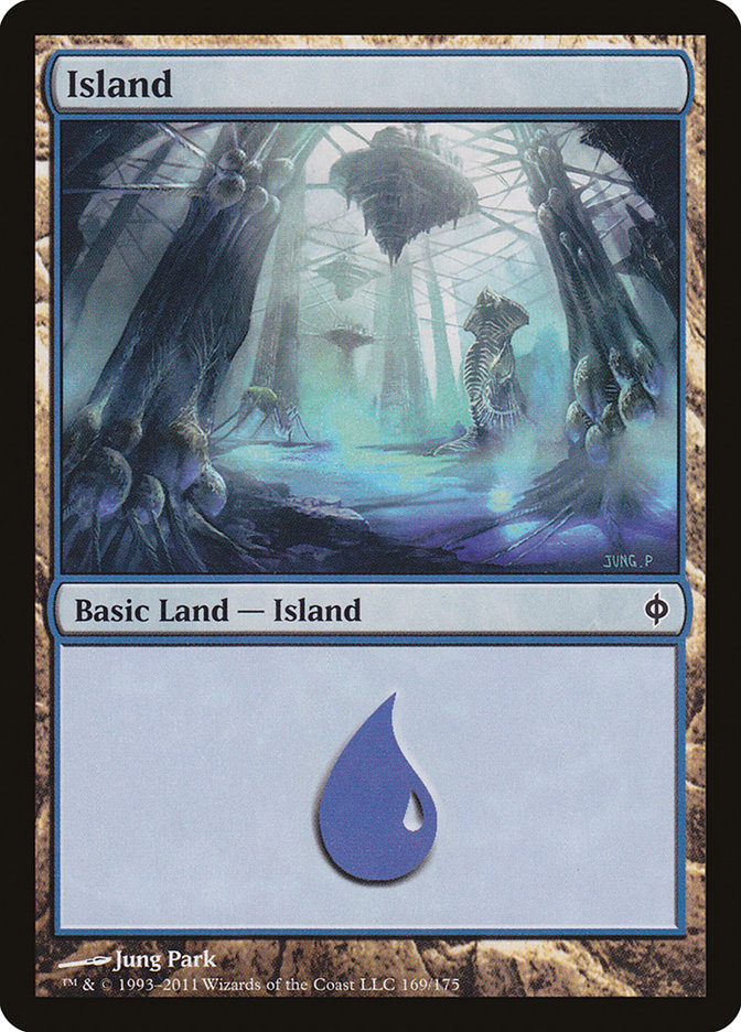Island (169) - New Phyrexia (NPH)