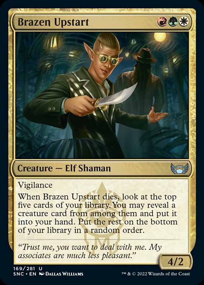 Brazen Upstart - Streets of New Capenna (SNC)