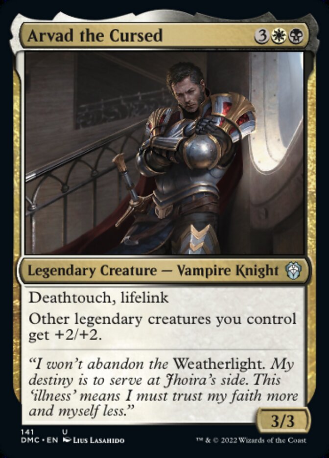 Arvad the Cursed - Dominaria United Commander (DMC)