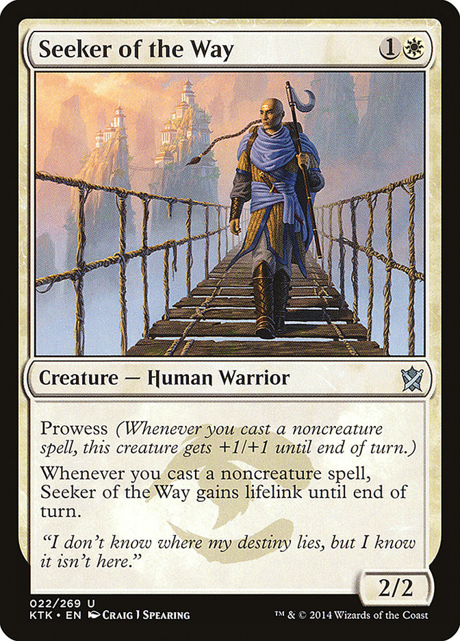 Seeker of the Way - Khans of Tarkir (KTK)