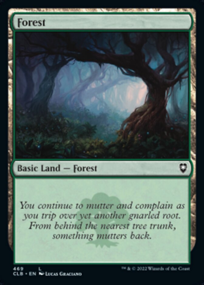 Forest (469) - Commander Legends: Battle for Baldur's Gate (CLB)