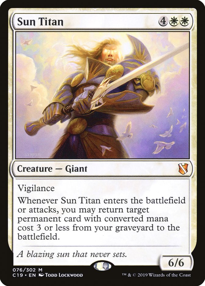 Sun Titan - Commander 2019 (C19)