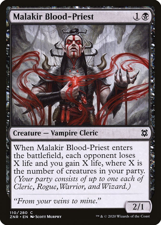Malakir Blood-Priest - Zendikar Rising (ZNR)
