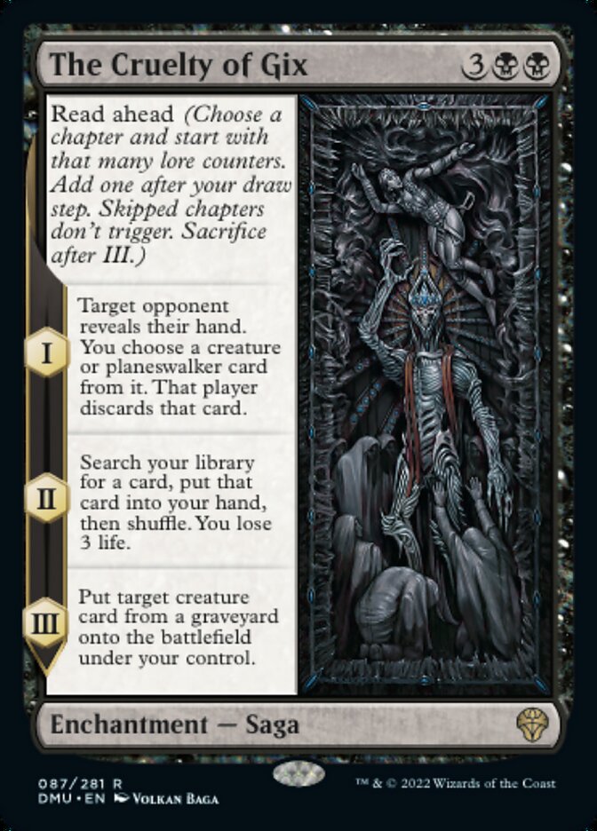 The Cruelty of Gix - Dominaria United (DMU)