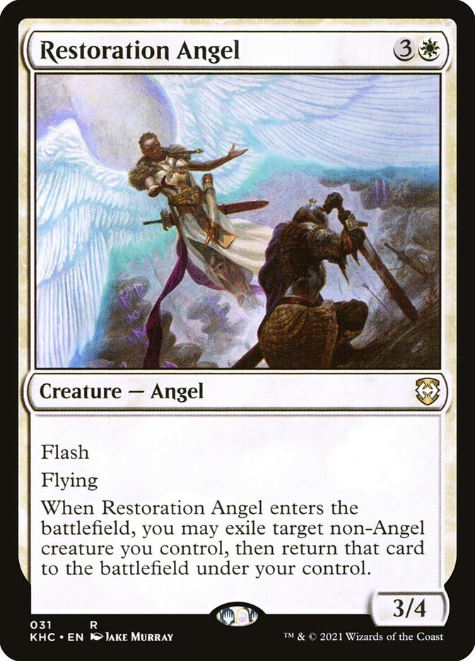Restoration Angel - Kaldheim Commander (KHC)