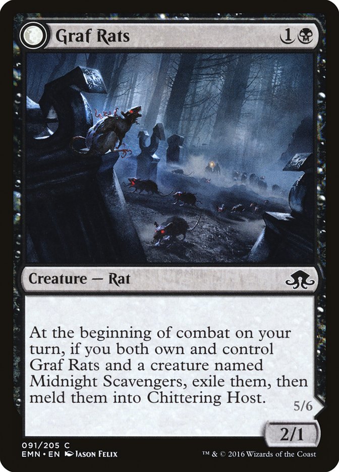 Graf Rats // Chittering Host - Eldritch Moon (EMN)
