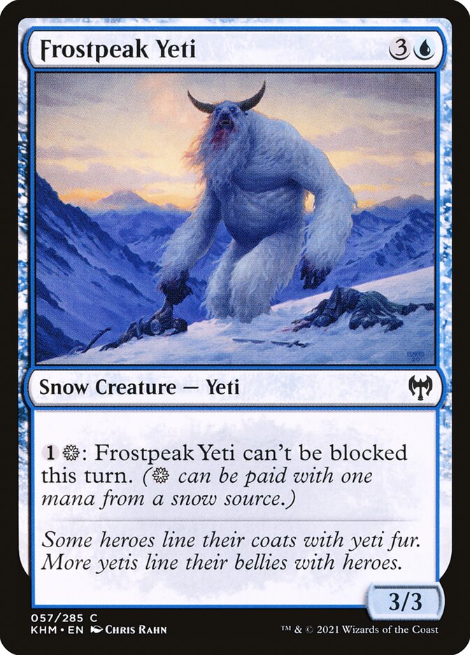Frostpeak Yeti - Kaldheim (KHM)