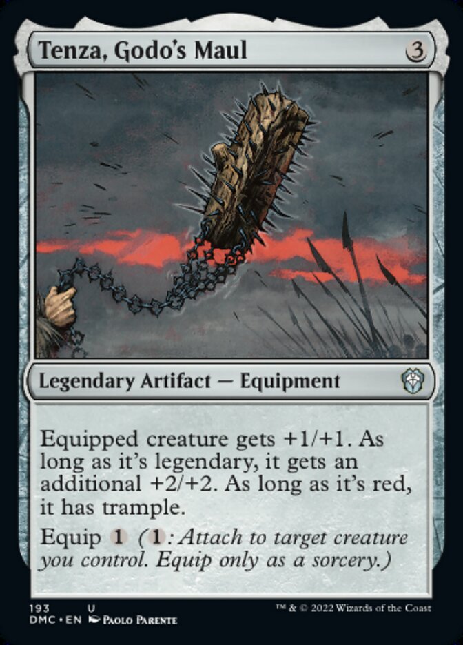 Tenza, Godo's Maul - Dominaria United Commander (DMC)