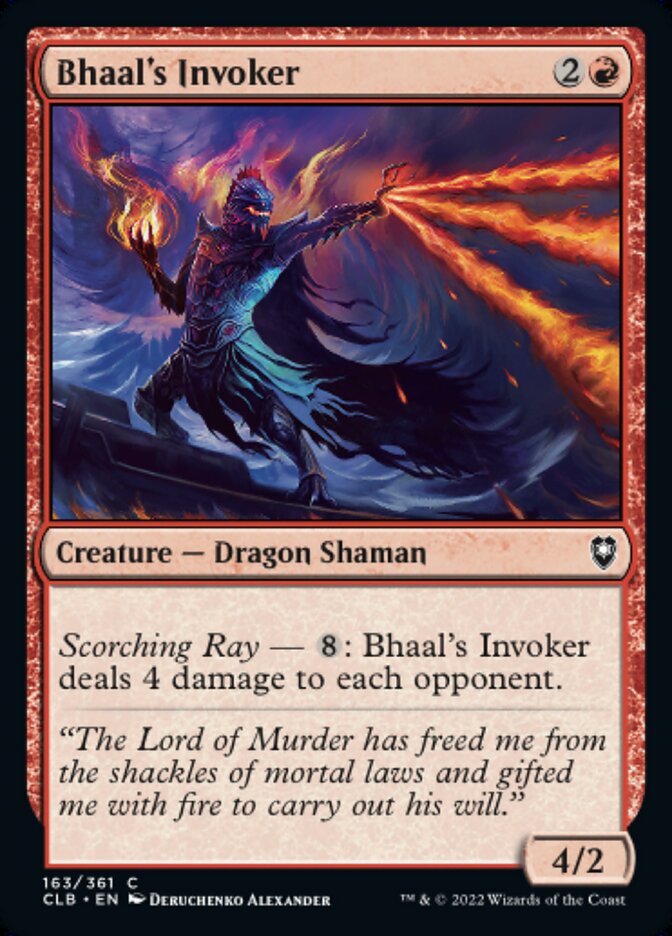 Bhaal's Invoker - Commander Legends: Battle for Baldur's Gate (CLB)
