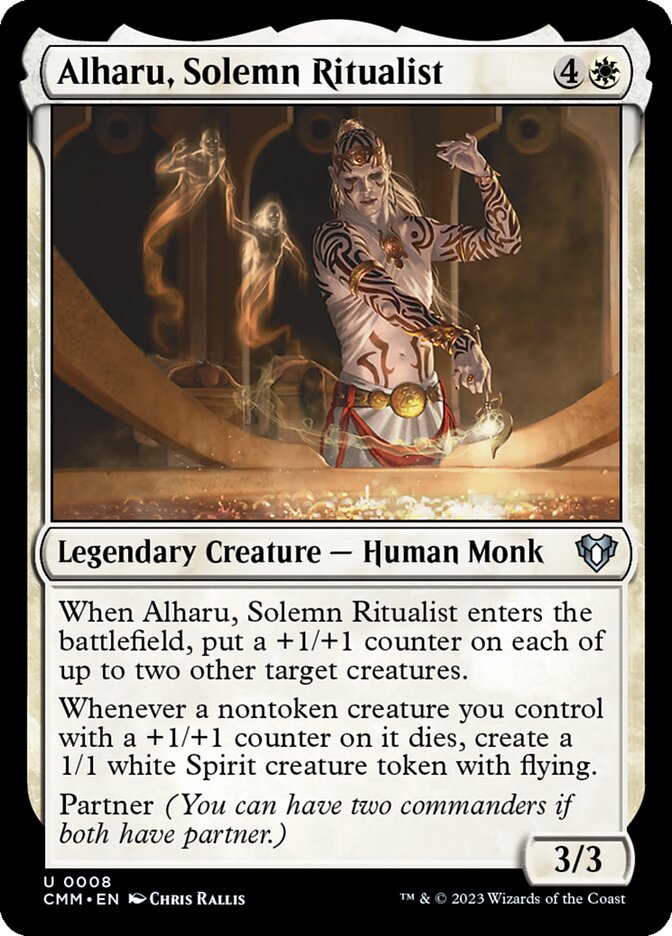 Alharu, Solemn Ritualist - Commander Masters (CMM)
