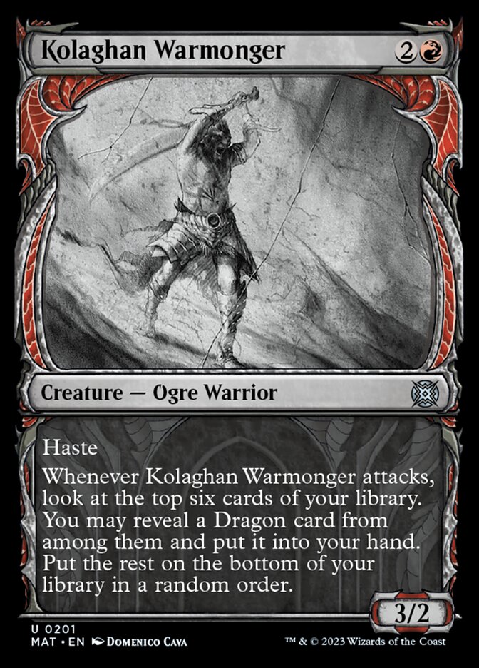 Kolaghan Warmonger (201) - March of the Machine: The Aftermath (MAT)