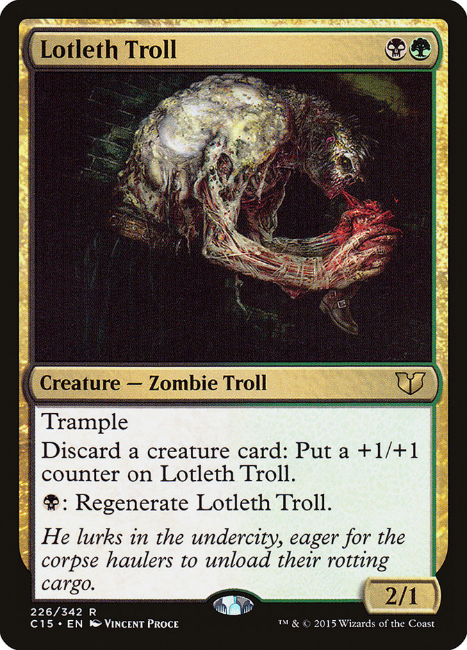 Lotleth Troll - Commander 2015 (C15)