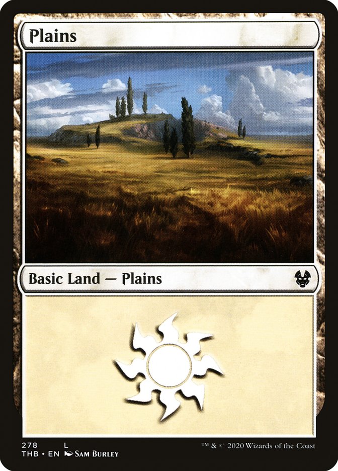 Plains (278) - Theros Beyond Death (THB)