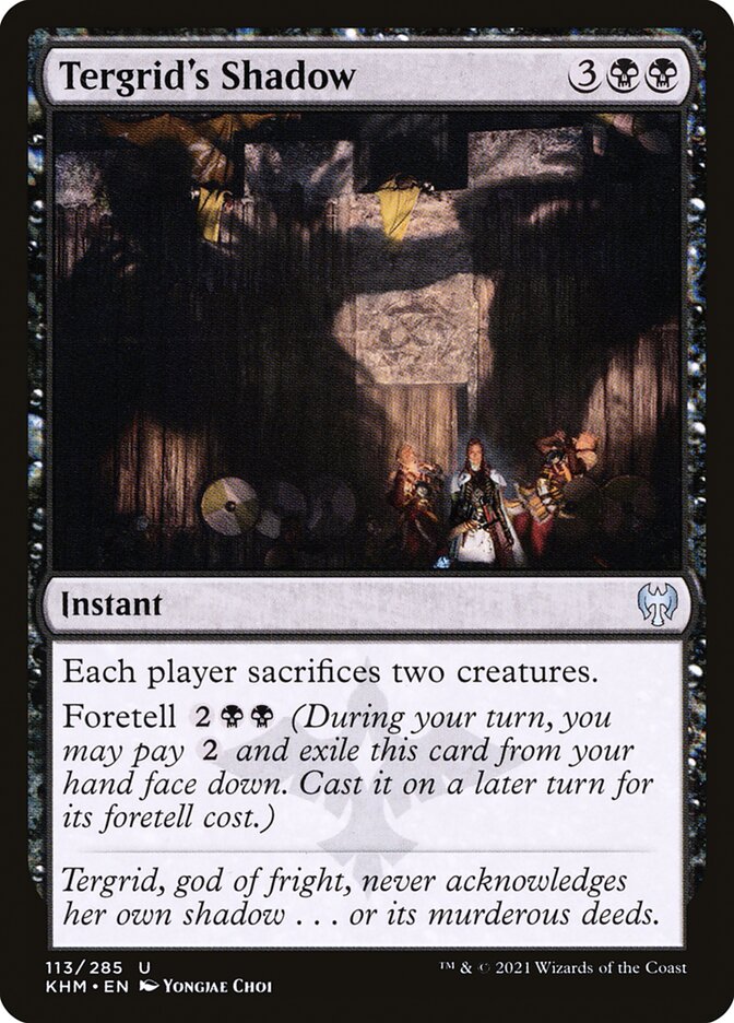 Tergrid's Shadow - Kaldheim (KHM)