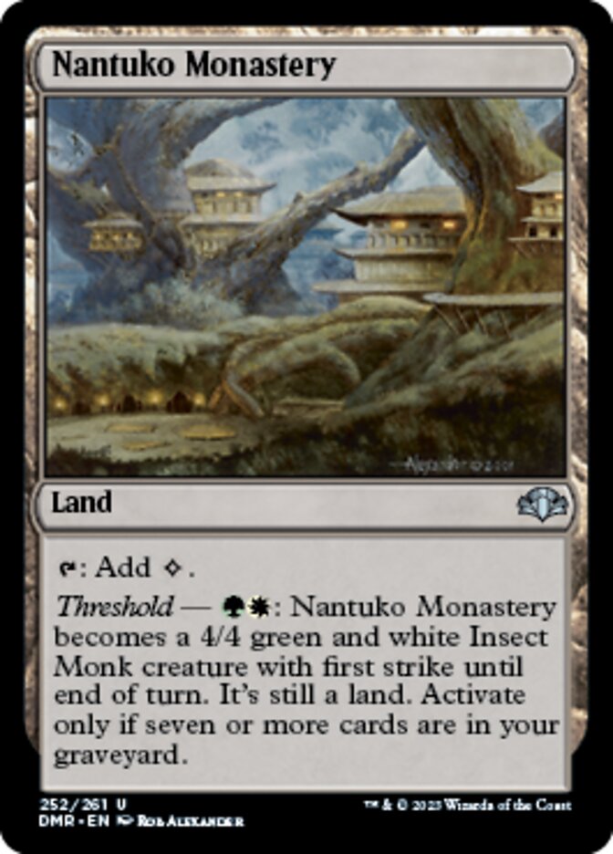 Nantuko Monastery - Dominaria Remastered (DMR)