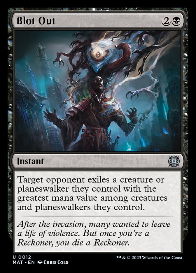 Blot Out - March of the Machine: The Aftermath (MAT)