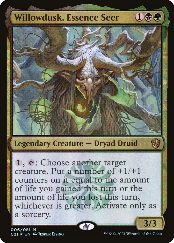 Willowdusk, Essence Seer - Commander 2021 (C21)