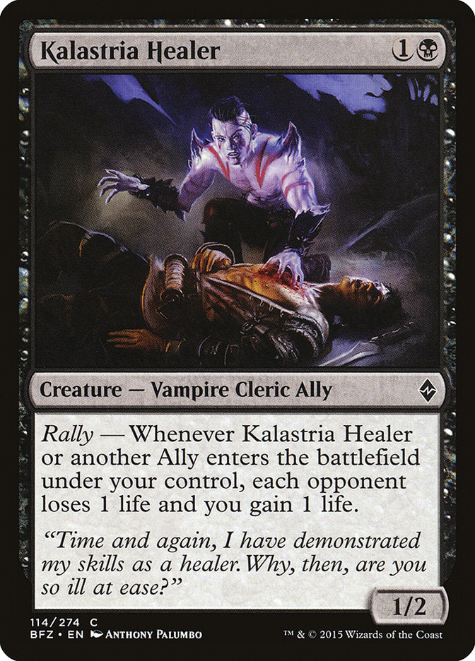 Kalastria Healer - Battle for Zendikar (BFZ)