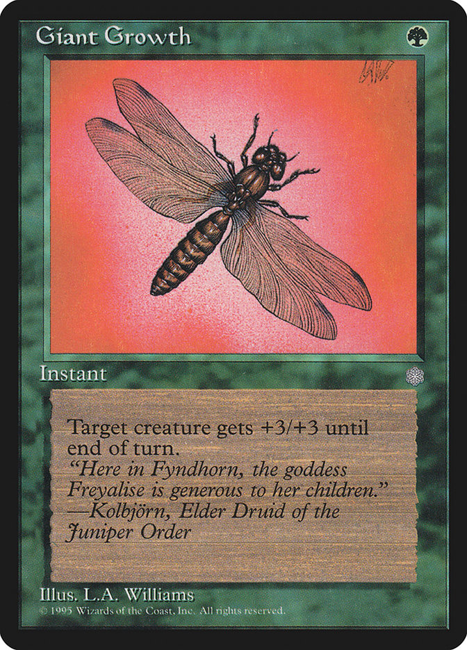 Giant Growth - Ice Age (ICE)