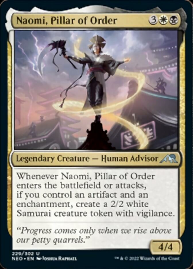 Naomi, Pillar of Order - Kamigawa: Neon Dynasty (NEO)