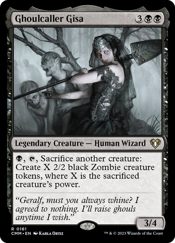 Ghoulcaller Gisa - Commander Masters (CMM)