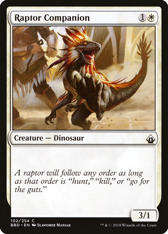 Raptor Companion - Battlebond (BBD)