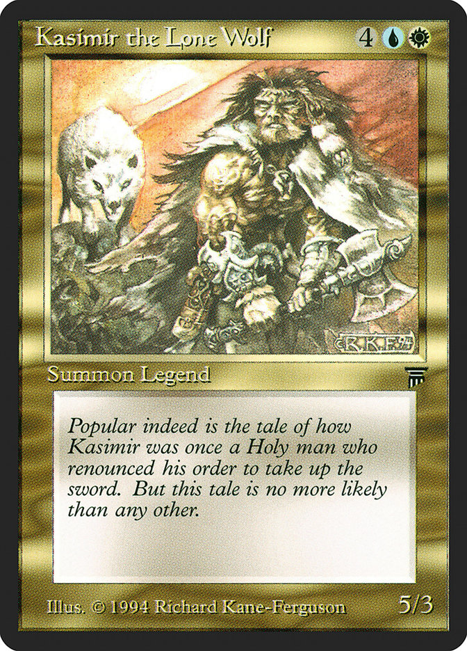 Kasimir the Lone Wolf - Legends (LEG)