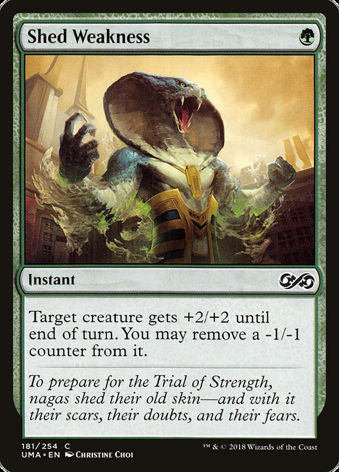 Shed Weakness - Ultimate Masters (UMA)