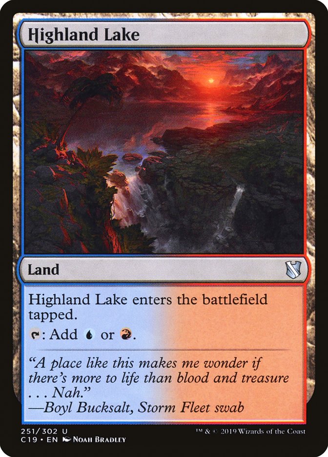 Highland Lake - Commander 2019 (C19)