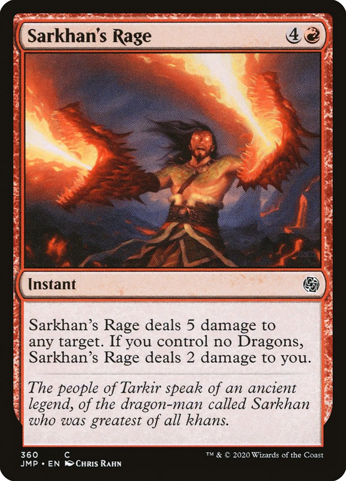 Sarkhan's Rage - Jumpstart (JMP)