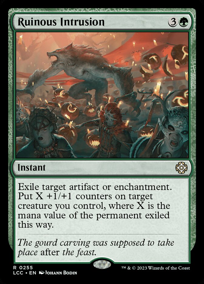 Ruinous Intrusion - Lost Caverns of Ixalan Commander (LCC)