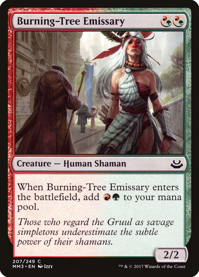 Burning-Tree Emissary - Modern Masters 2017 (MM3)