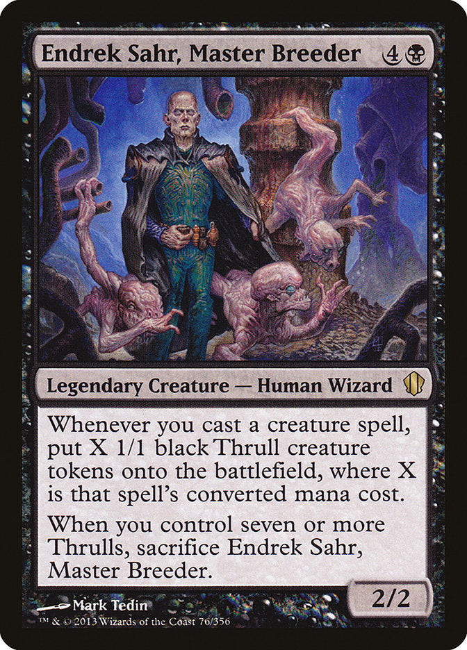 Endrek Sahr, Master Breeder - Commander 2013 (C13)