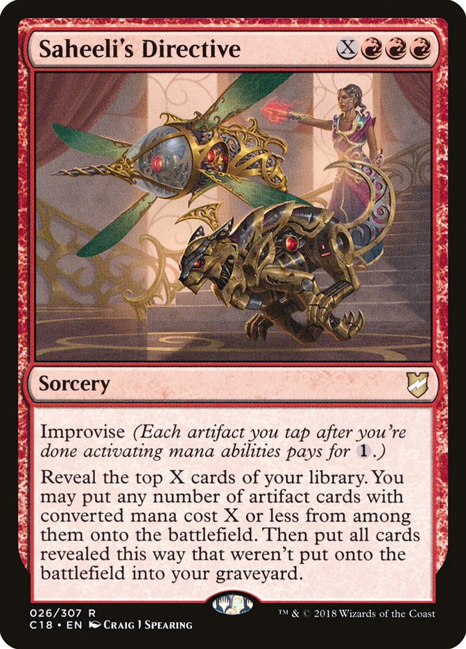 Saheeli's Directive - Commander 2018 (C18)